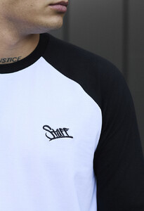 Фото - Повседневный лонгслив Staff logo white & black - Men box