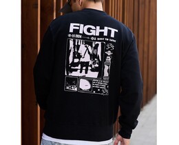 Фото - Молодежный свитшот с принтом Staff fight - Men box