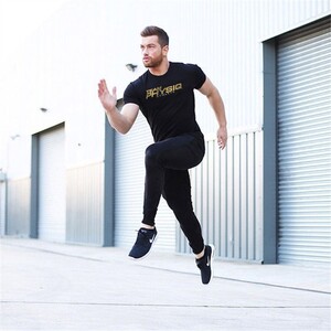 Фото - Футболка для спорту Sport Line у ​​чорному кольорі - Men box