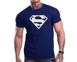 Фото - Спортивна футболка Sport Line темно-синя Superman - Men box