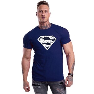 Фото - Спортивна футболка Sport Line темно-синя Superman - Men box