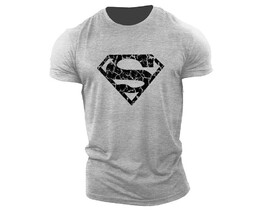 Фото - Сіра спортивна футболка Sport Line з принтом Superman - Men box