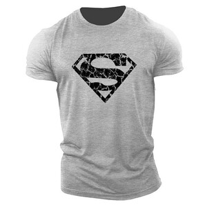 Фото - Сіра спортивна футболка Sport Line з принтом Superman - Men box