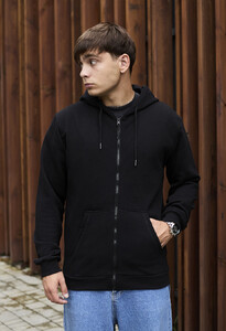 Фото - Мужское повседневное худи Staff zip black - Men box