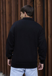 Фото - Повседневная черная олимпийка Staff 80 black - Men box