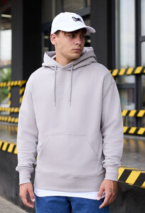 Фото - Светло-серое мужское худи Staff light gray oversize - Men box