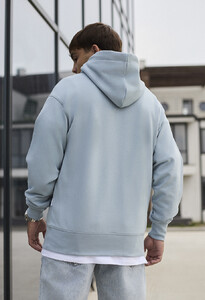 Фото - Светло-голубое худи Staff light blue oversize - Men box