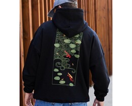 Фото - Всесезонное оверсайз худи Staff fish oversize - Men box