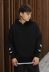 Фото - Повседневное оверсайз худи Staff live love laugh oversize - Men box