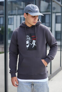 Фото - Молодежное худи серого цвета Staff serious - Men box