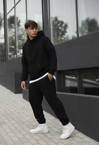 Фото - Всесезонный спортивный костюм Staff me black logo - Men box