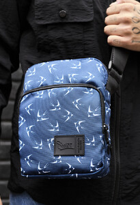 Фото - Мужская синяя барсетка Staff bird - Men box