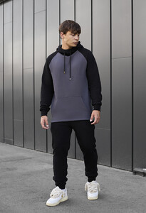 Фото - Спортивний чоловічий костюм Staff ro gray & black - Men box