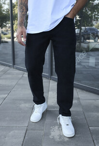 Фото - Универсальные черные джинсы Staff 11 black - Men box
