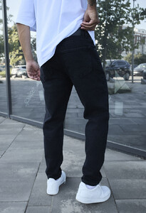 Фото - Универсальные черные джинсы Staff 11 black - Men box