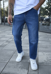 Фото - Всесезонные мужские джинсы Staff blue regular - Men box