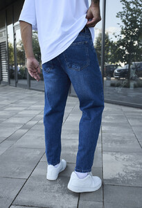 Фото - Всесезонные мужские джинсы Staff blue regular - Men box