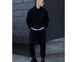 Фото - Базовий костюм для чоловіків Staff black basic - Men box