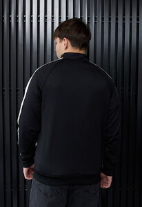 Фото - Чорна олімпійка з білими смужками Staff logo stripes - Men box