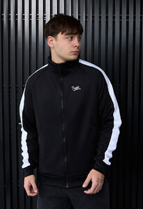 Фото - Чорна олімпійка з білими смужками Staff logo stripes - Men box