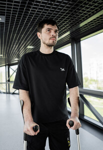 Фото - Оверсайз футболка Staff x Unbroken black oversize - Men box