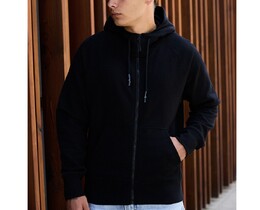 Фото - Повседневное черное худи Staff black zip - Men box
