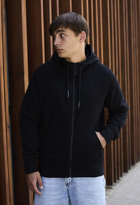 Фото - Повседневное черное худи Staff black zip - Men box