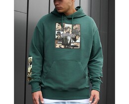 Фото - Зелене оверсайз худі Staff free oversize - Men box