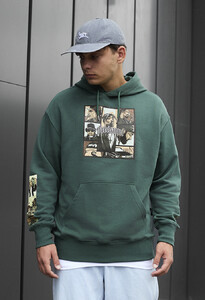 Фото - Зелене оверсайз худі Staff free oversize - Men box