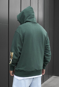 Фото - Зелене оверсайз худі Staff free oversize - Men box