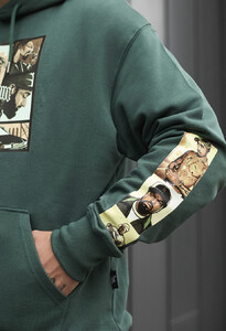 Фото - Зелене оверсайз худі Staff free oversize - Men box