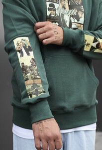 Фото - Зелене оверсайз худі Staff free oversize - Men box
