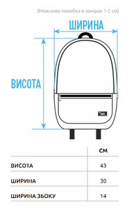 Фото - Молодіжний рюкзак з принтом Staff 18L travel - Men box