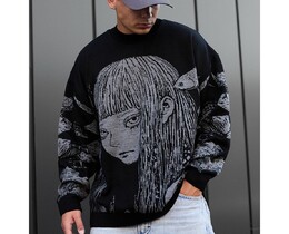 Фото - Вязаный оверсайз свитер Staff c1 oversize - Men box