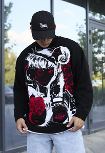 Фото - Молодежный оверсайз свитер Staff c2 oversize - Men box