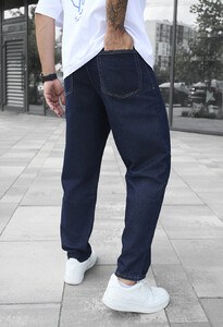 Фото - Мужские базовые джинсы Staff 20 navy regular - Men box