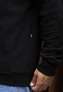 Фото - Чорне худі на кожен день Staff di black zip - Men box