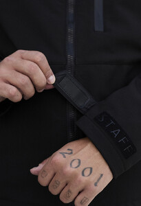 Фото - Повсякденна чорна куртка Staff soft shell flox black - Men box