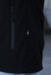 Фото - Демисезонная куртка Staff soft shell bo gray melange & black - Men box