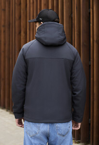 Фото - Універсальна демісезонна куртка Staff soft shell flox gray - Men box