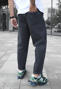 Фото - Темно-серые мом джинсы Staff dark gray mom - Men box