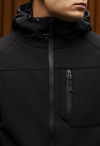 Фото - Повсякденна куртка Staff soft shell bo black reflective - Men box
