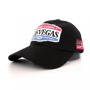 Фото - Чоловіча бейсболка Sport Line чорна з лого Las Vegas - Men box
