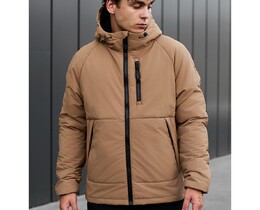 Фото - Демисезонная куртка бежевого цвета Staff na beige - Men box