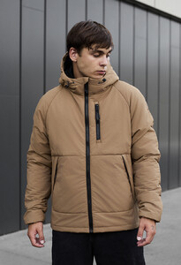 Фото - Демисезонная куртка бежевого цвета Staff na beige - Men box