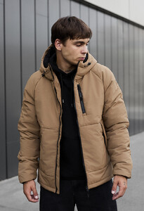 Фото - Демисезонная куртка бежевого цвета Staff na beige - Men box
