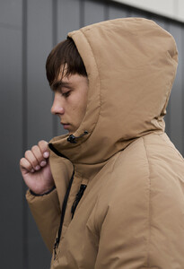 Фото - Демисезонная куртка бежевого цвета Staff na beige - Men box