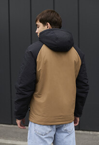 Фото - Молодежная куртка Staff na brown & beige - Men box