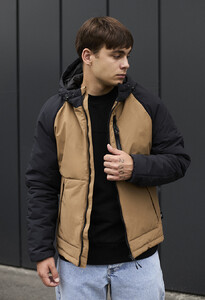 Фото - Молодежная куртка Staff na brown & beige - Men box