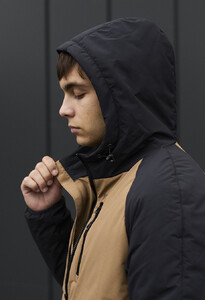 Фото - Молодежная куртка Staff na brown & beige - Men box